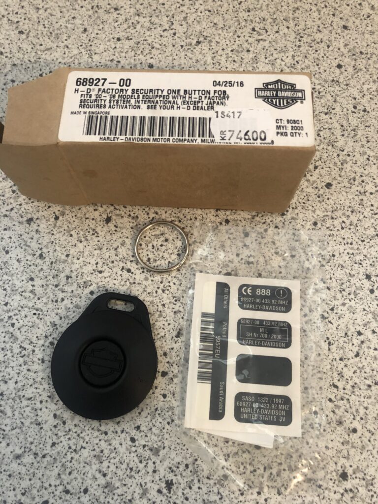 Harley Davidson alarm Fch Custom Salg og service af Harley Davidson